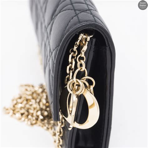 christian dior wallet women's|Dior wallet on chain black.